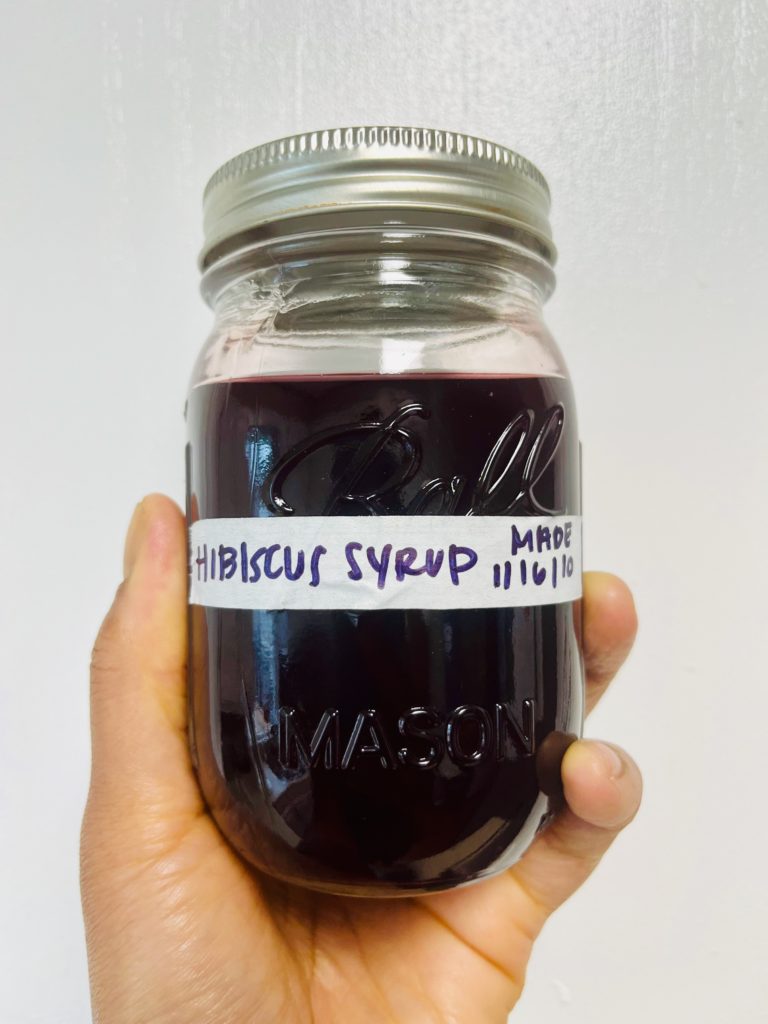 hibiscus-syrup